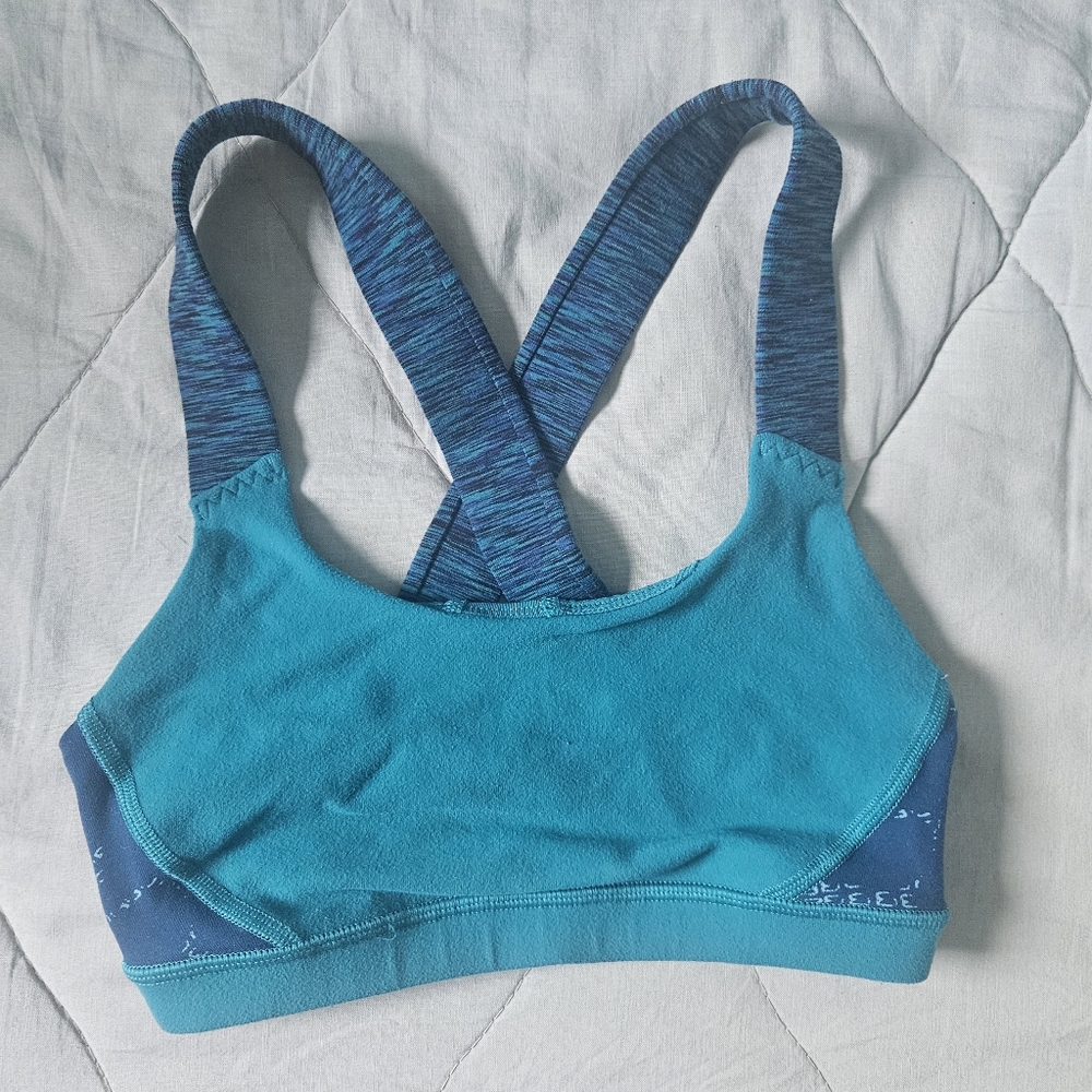 AMERICAN EAGLE Turquoise Sports Bra